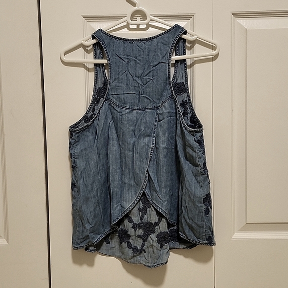 Abercrombie & Fitch Denim Tank Top - Picture 2 of 2